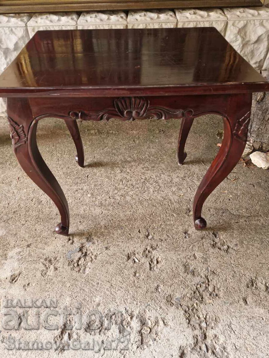 Wonderful antique English table, solid wood carving - 7 Wonderful antique English table, solid wood carving - 7