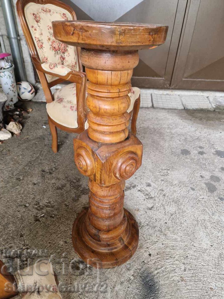 Old unique antique English wooden column - 6 Old unique antique English wooden column - 6