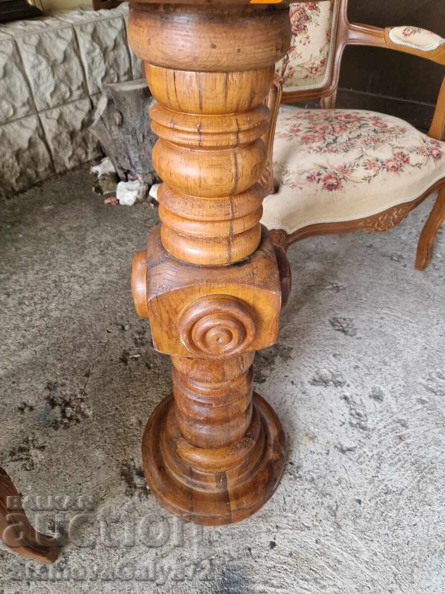 Old unique antique English wooden column - 7 Old unique antique English wooden column - 7