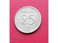 Sweden-25 yore 1955-silver