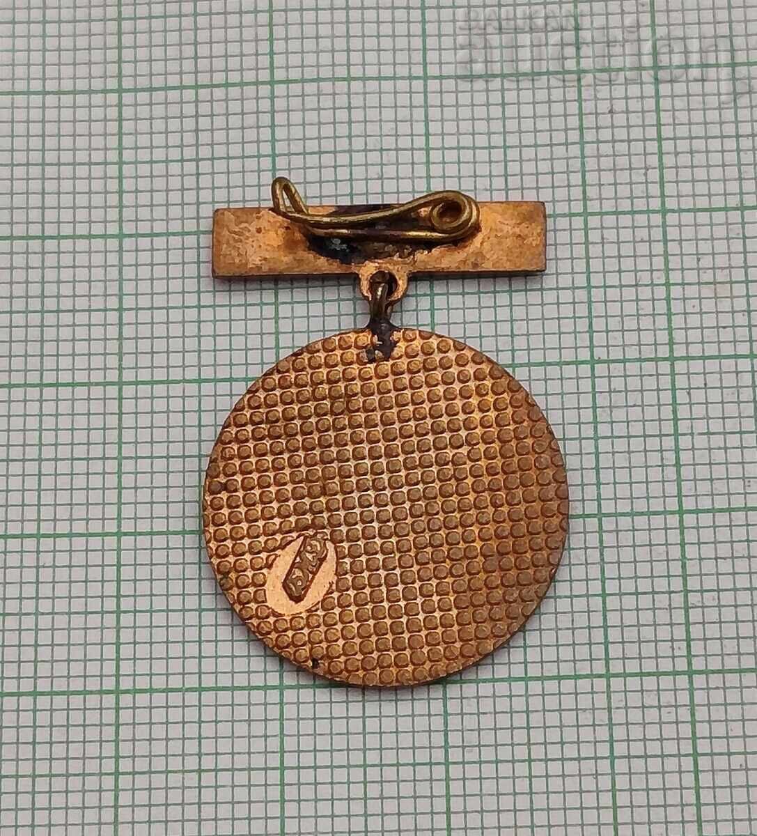 DOSO II CLASS RADIO SPORTS ENAMEL BADGE with price 7.00 BGN | € 3.58