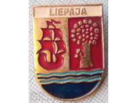 17307 Insigna - stema orașului Liepaja Letonia