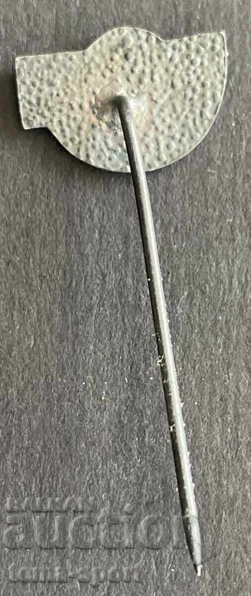 1018 Bulgaria sign Bulgarian Volleyball Federation enamel with price 4.00 BGN | € 2.05