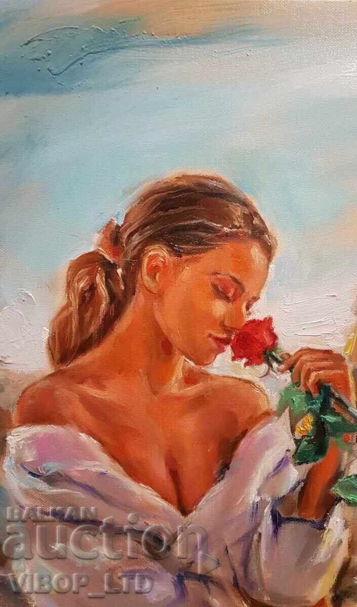 Artist! ROMANTIC EVENING/painting 50/60/oil with price 105.00 BGN | € 53.69 Artist! ROMANTIC EVENING/painting 50/60/oil with price 105.00 BGN | € 53.69