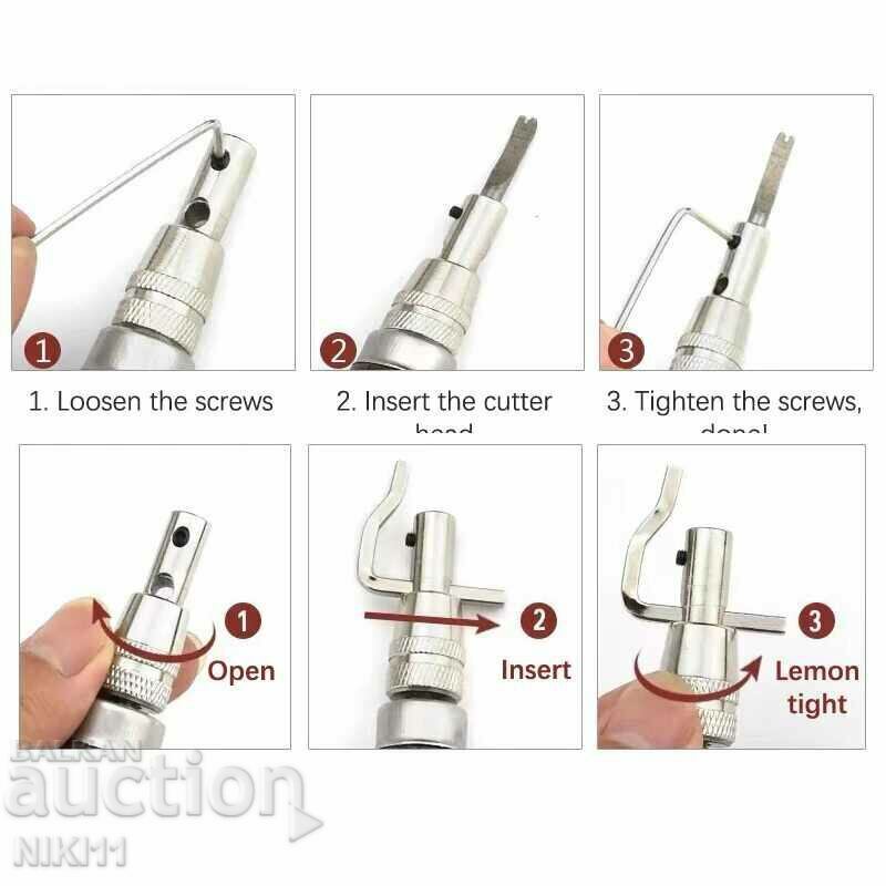 Delivery of Combined sarashi tool for leather processing