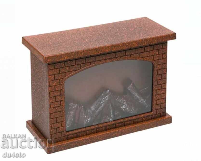 Decorative Fireplace Lantern - 28x12x20cm. Battery operated with price 35.00 BGN | € 17.90 Decorative Fireplace Lantern - 28x12x20cm. Battery operated with price 35.00 BGN | € 17.90