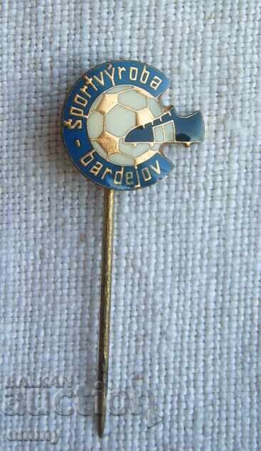 Badge - Football shoe production, Bardejov, Slovakia with price 3.00 BGN | € 1.53 Badge - Football shoe production, Bardejov, Slovakia with price 3.00 BGN | € 1.53