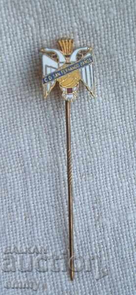 Football badge - CD San Fernando Banos, Spain with price 5.00 BGN | € 2.56 Football badge - CD San Fernando Banos, Spain with price 5.00 BGN | € 2.56
