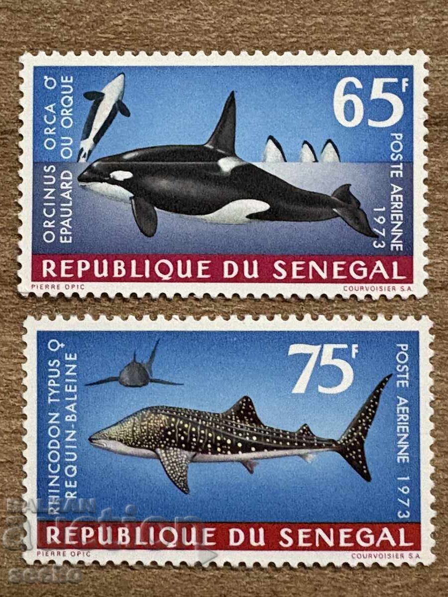 Senegal - Airmail - Marine Life (1973) MNH