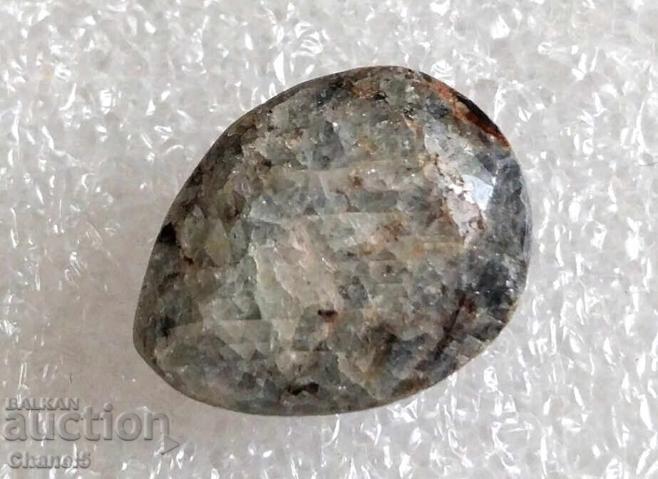 NATURAL PATTERNED SAPPHIRE - DROP, AFRICA - 8.95 ct (470) with price 46.00 BGN | € 23.52 NATURAL PATTERNED SAPPHIRE - DROP, AFRICA - 8.95 ct (470) with price 46.00 BGN | € 23.52