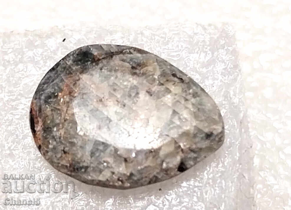 NATURAL PATTERNED SAPPHIRE - DROP, AFRICA - 8.95 ct (470) - 6 NATURAL PATTERNED SAPPHIRE - DROP, AFRICA - 8.95 ct (470) - 6