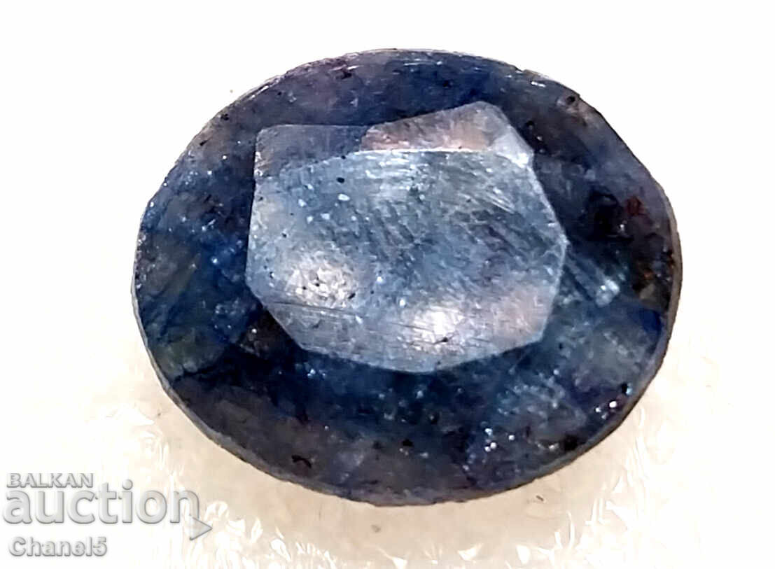 SAFIR ALBASTRU NATURAL - OVAL, AFRICA - 23,45 ct (464)