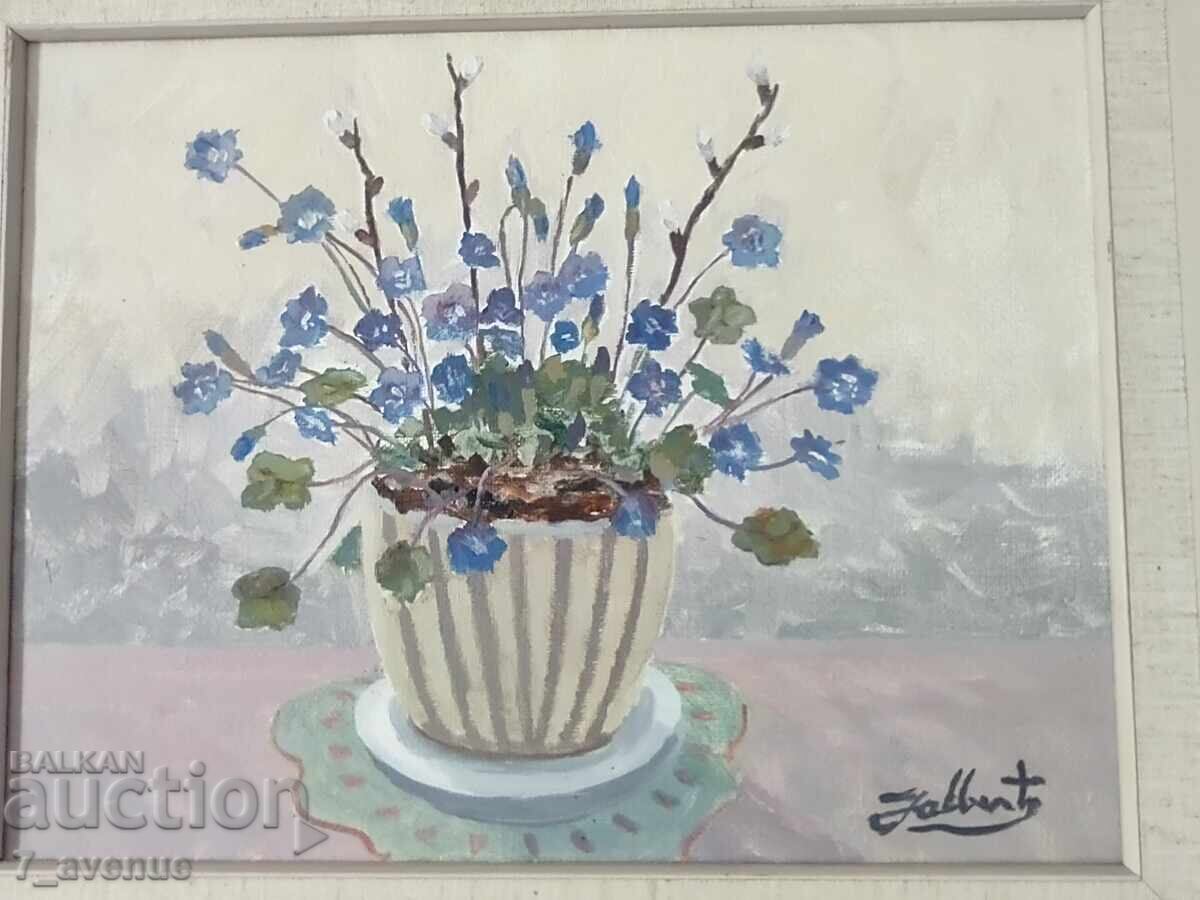 Original oil painting on canvas, 40/40 cm with price 199.00 BGN | € 101.75 Original oil painting on canvas, 40/40 cm with price 199.00 BGN | € 101.75