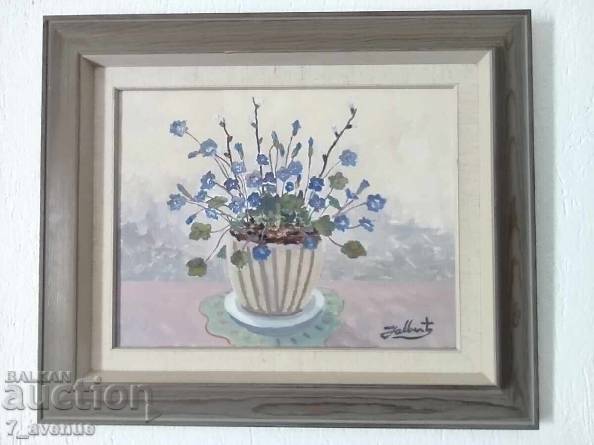 Original oil painting on canvas, 40/40 cm Original oil painting on canvas, 40/40 cm