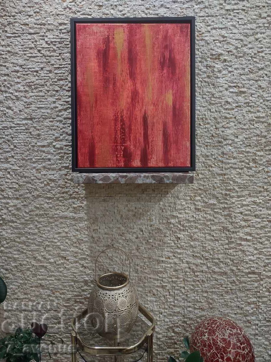 Auction Original painting acrylic on canvas, 40/50 cm "Passion" Auction Original painting acrylic on canvas, 40/50 cm "Passion"