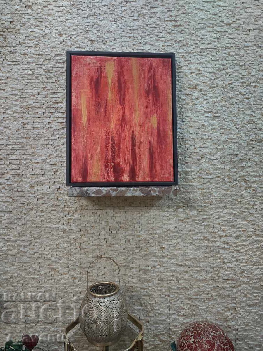 Delivery of Original painting acrylic on canvas, 40/50 cm "Passion" Delivery of Original painting acrylic on canvas, 40/50 cm "Passion"