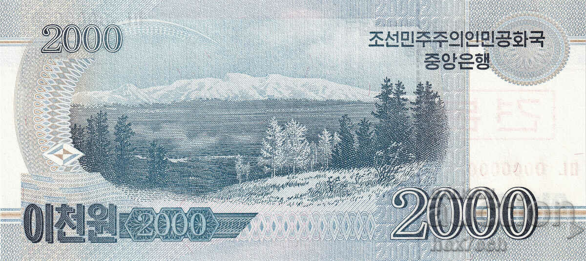 Auction ❤️ ⭐ North Korea 2008 2000 Won Specimen Specimen UNC ⭐ ❤️ Auction ❤️ ⭐ North Korea 2008 2000 Won Specimen Specimen UNC ⭐ ❤️