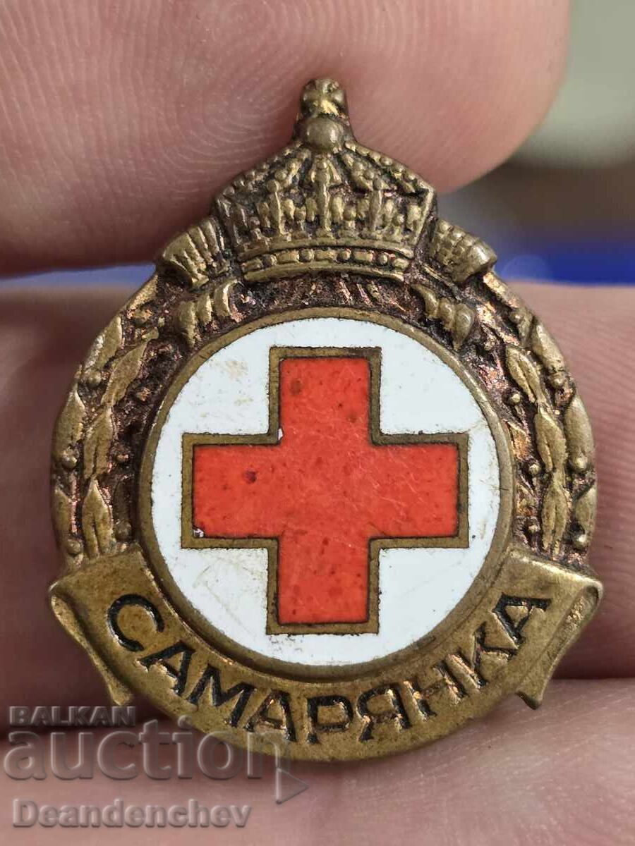 Royal insignia, Red Cross badge - Samaritan woman