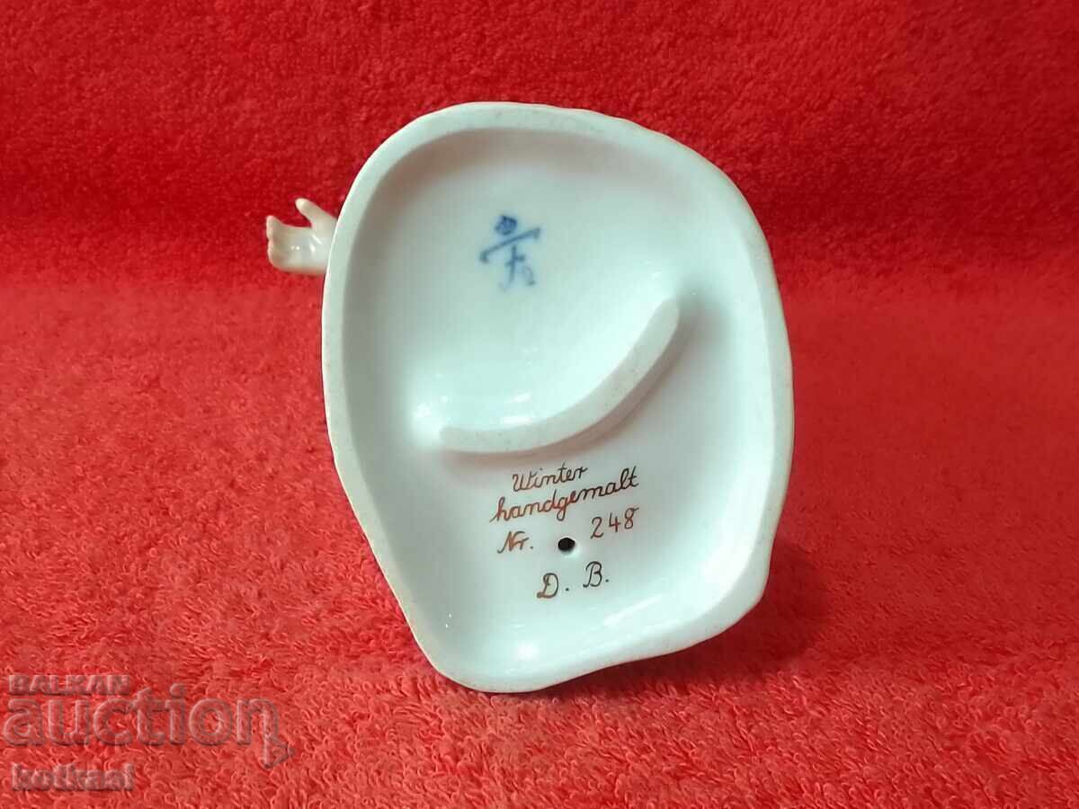 Παλιά πορσελάνινη φιγούρα Furstenberg χειμερινή σειρά σεζόν - 7 Παλιά πορσελάνινη φιγούρα Furstenberg χειμερινή σειρά σεζόν - 7