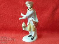 Old porcelain figure Furstenberg Winter series seasons