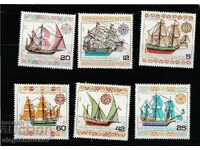 Bulgaria 1985 Ships BK№3450/5 clean