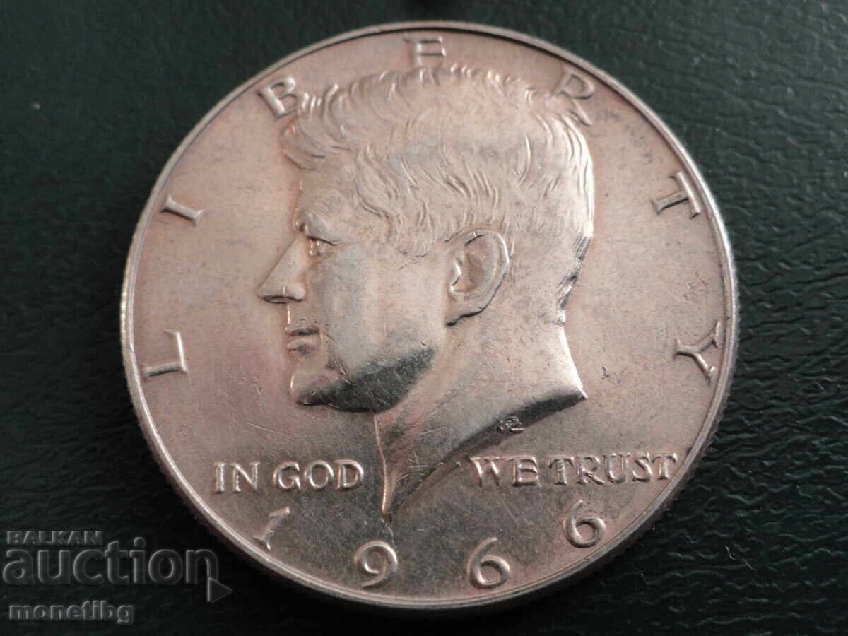 Licitație SUA 1966 - Half Dollar Ag