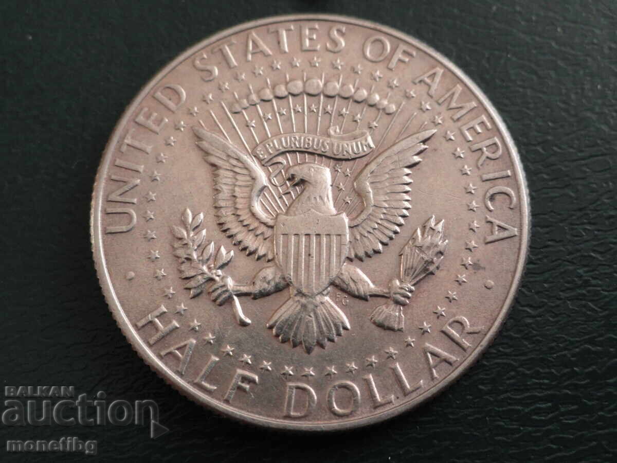 SUA 1966 - Jumătate de dolar - 6 SUA 1966 - Jumătate de dolar - 6