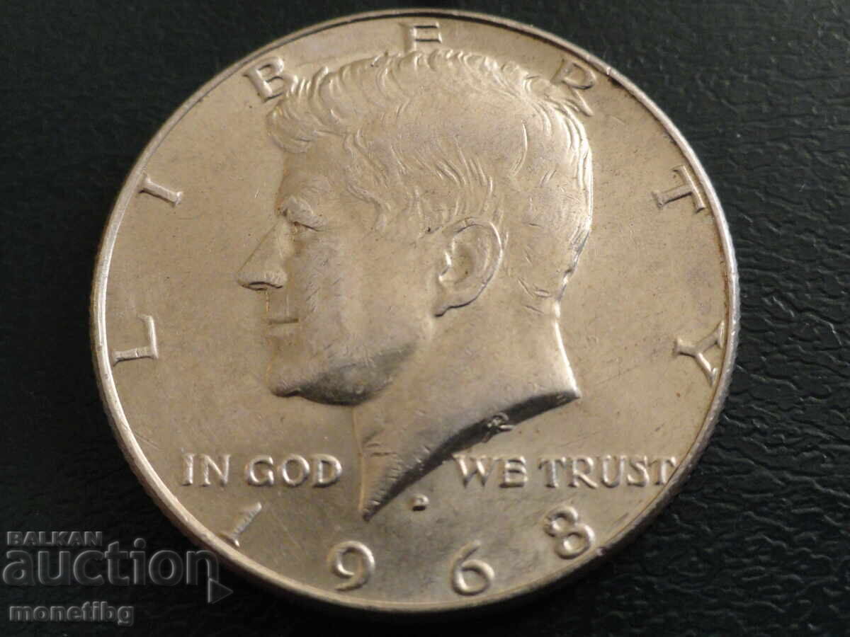 Auction  USA 1968 - Half Dollar (D)