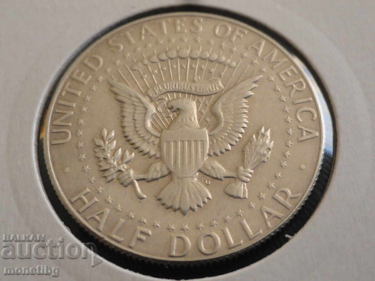 Παράδοση ΗΠΑ 1969 - Half Dollar (D) Ag