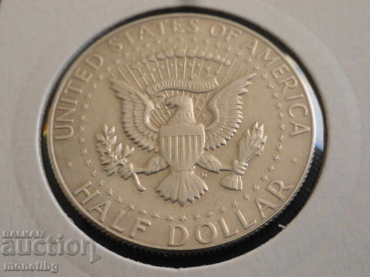 SUA 1969 - Jumătate de dolar (D) - 6