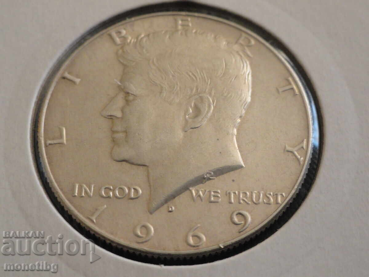 USA 1969 - Half Dollar (D)