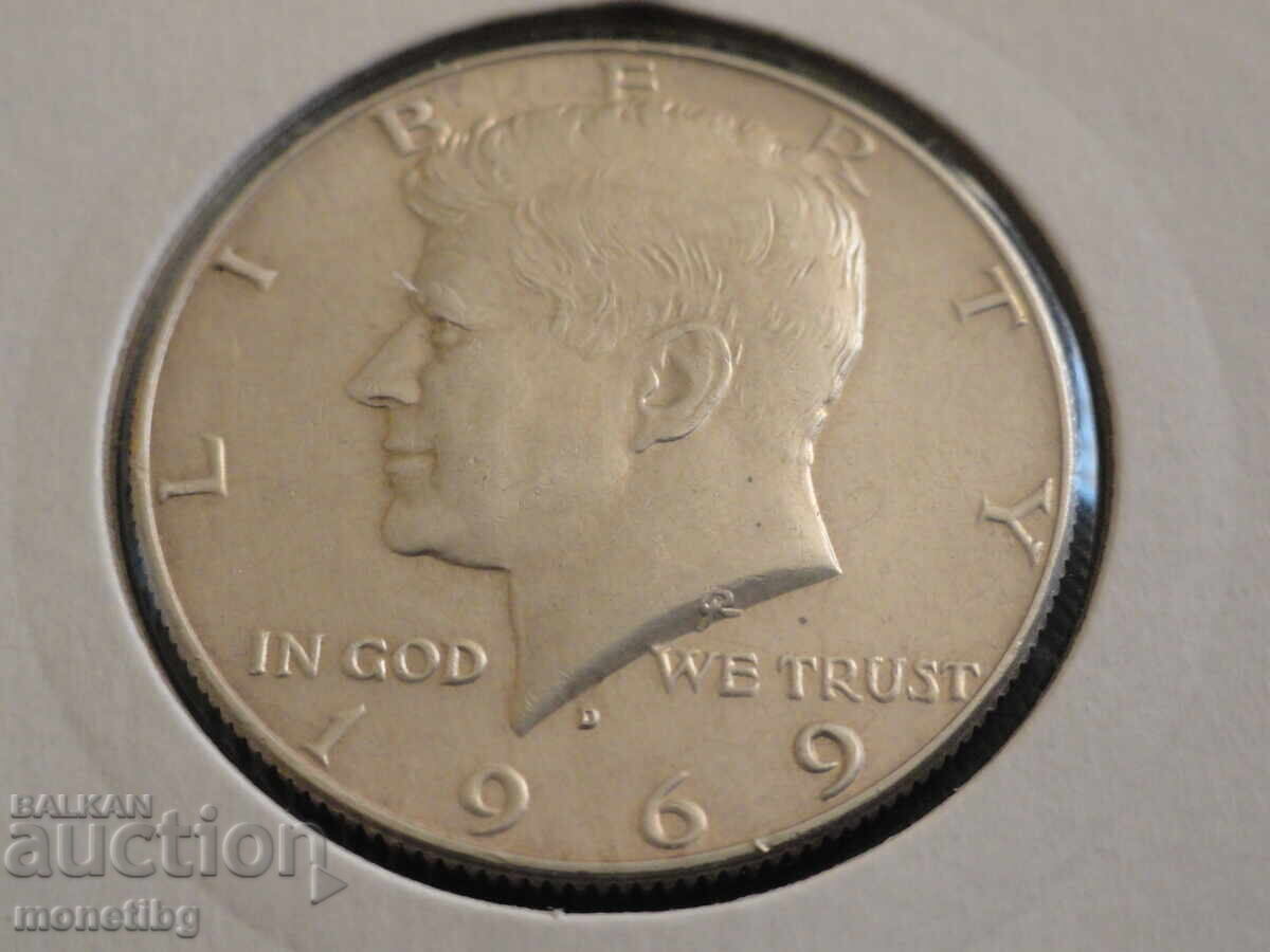USA 1969 - Half Dollar (D) USA 1969 - Half Dollar (D)