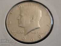 USA 1969 - Half Dollar (D)