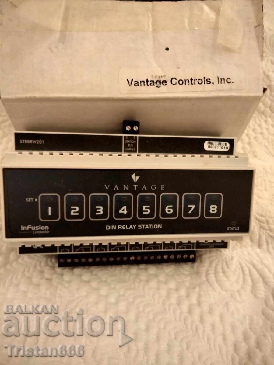 Vantage Controls RS8-DIN Relay Station