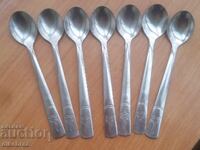 Coffee spoons Petko Denev Gabrovo - 6 pieces for 6 lv stainless steel