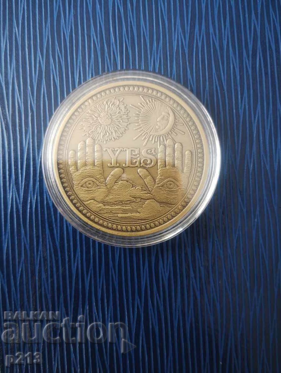 Αναμνηστικό νόμισμα της Κίνας με τιμή 9.00 BGN | € 4.60 Αναμνηστικό νόμισμα της Κίνας με τιμή 9.00 BGN | € 4.60