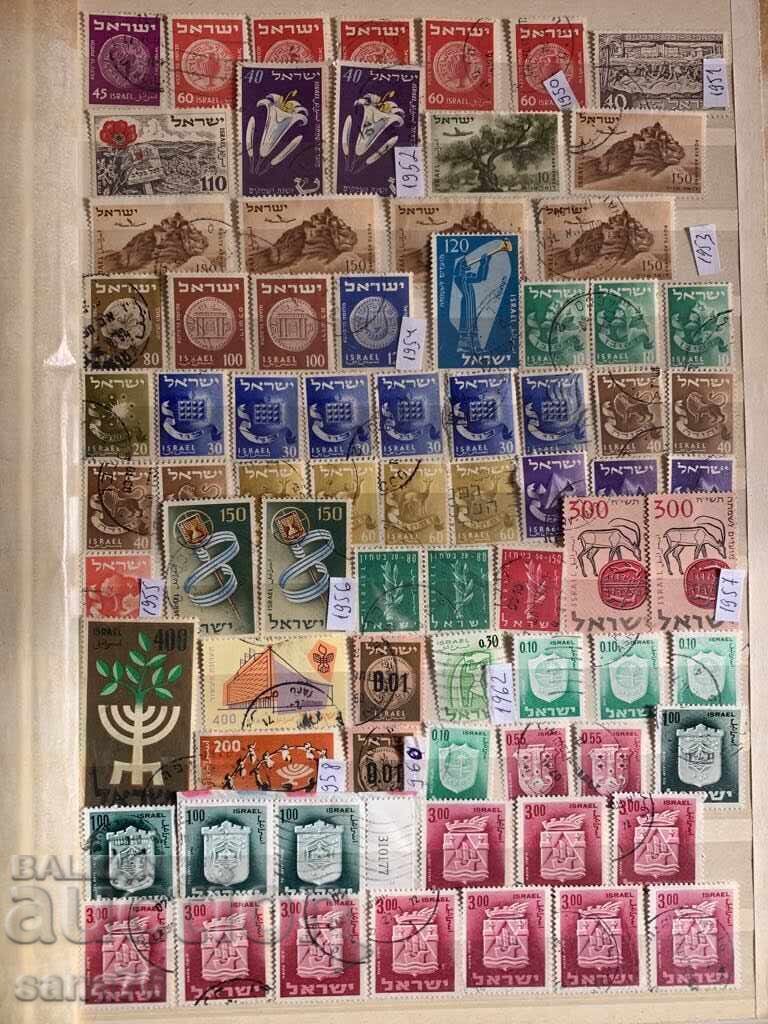 Lot, collection of old stamps from Israel - From 1948 to 1984 - 264 issues with price 15.00 BGN | € 7.67 Lot, collection of old stamps from Israel - From 1948 to 1984 - 264 issues with price 15.00 BGN | € 7.67