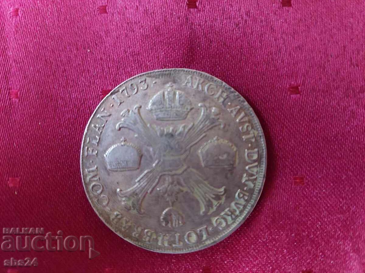 1 kronenthaler 1793 1 kronenthaler 1793