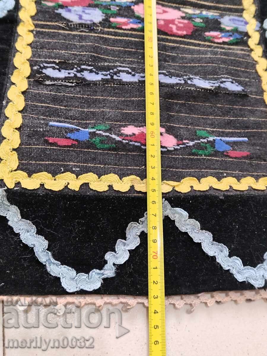 Παλιά υφαντή, κεντητή και κεντητή ποδιά, φορεσιά, σουκμάν - 5