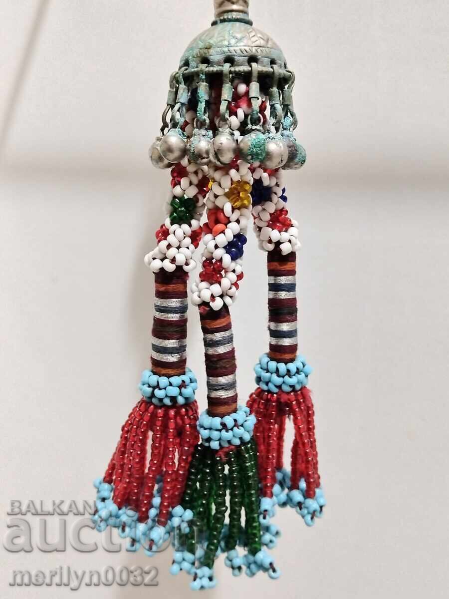 Beaded jewelry pendant from cheese Sachan ornament Sintsi - 6 Beaded jewelry pendant from cheese Sachan ornament Sintsi - 6