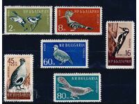 Bulgaria 1959 - birds MNH