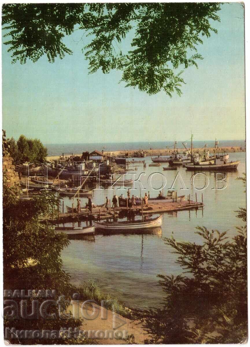 CARD VECHI PORT NESEBAR D245