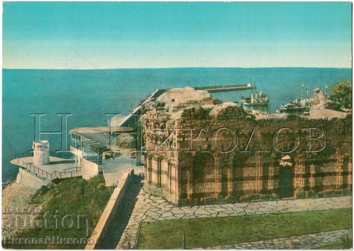 OLD CARD NESEBAR CHURCH OF ST. IVAN ALITURGETOS D246 OLD CARD NESEBAR CHURCH OF ST. IVAN ALITURGETOS D246