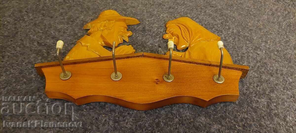 Retro wood hanger for connoisseurs with price 24.00 BGN | € 12.27 Retro wood hanger for connoisseurs with price 24.00 BGN | € 12.27