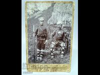 1902 Hard Photo Officers Border Guards Eastern Rumelia Border