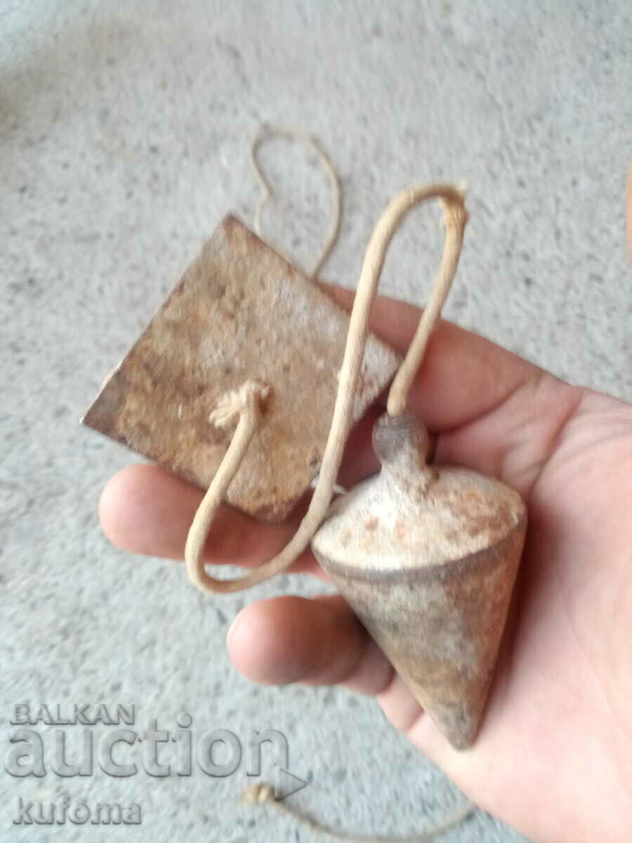 Auction Old plumb line Auction Old plumb line
