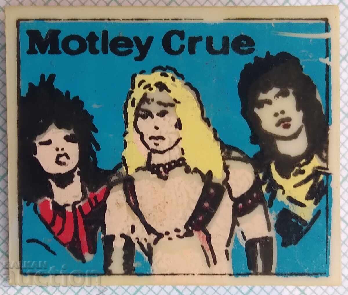 17378 Badge - heavy metal band Motley Crue USA