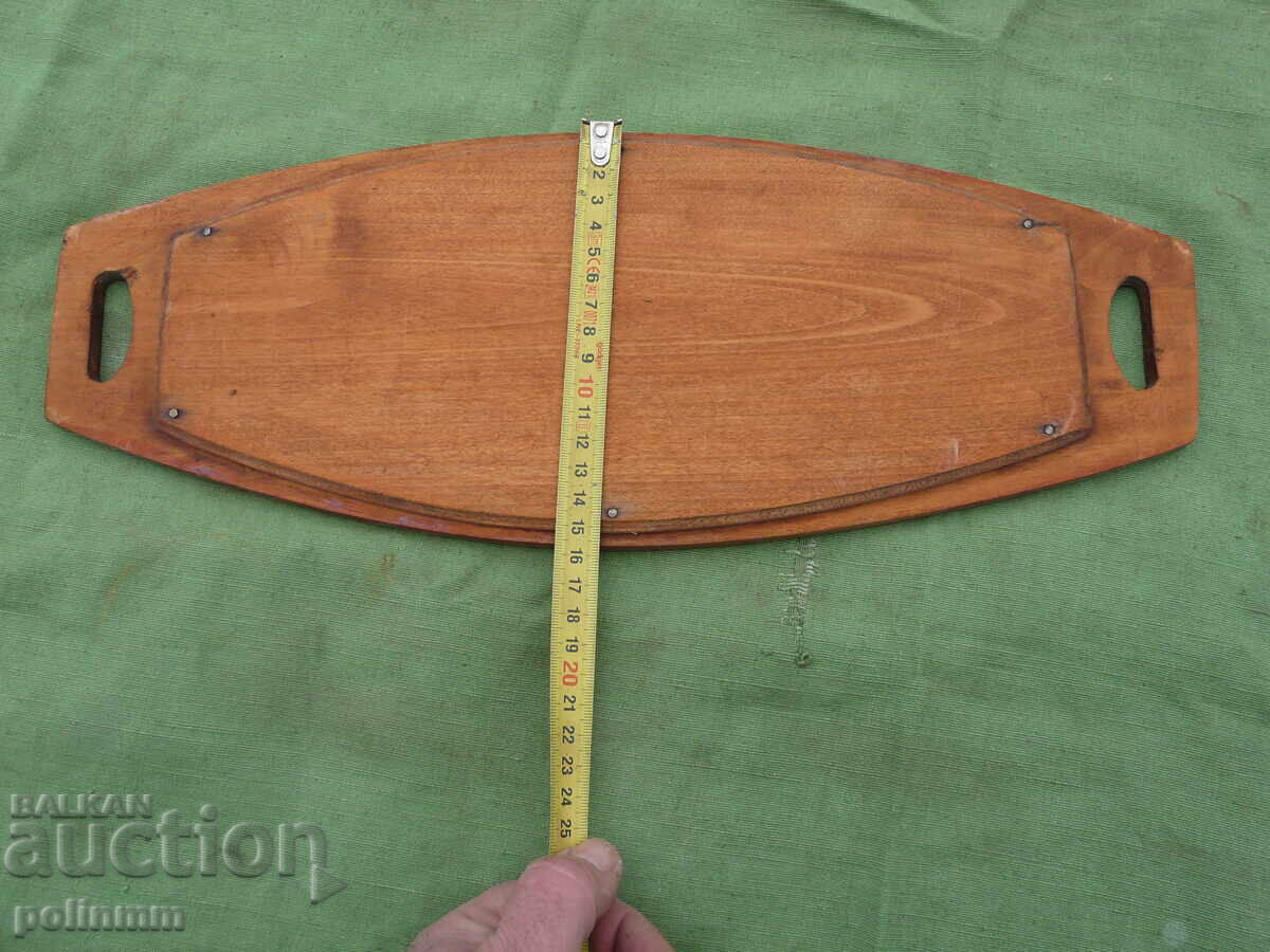Old wooden tray with price 20.00 BGN | € 10.23