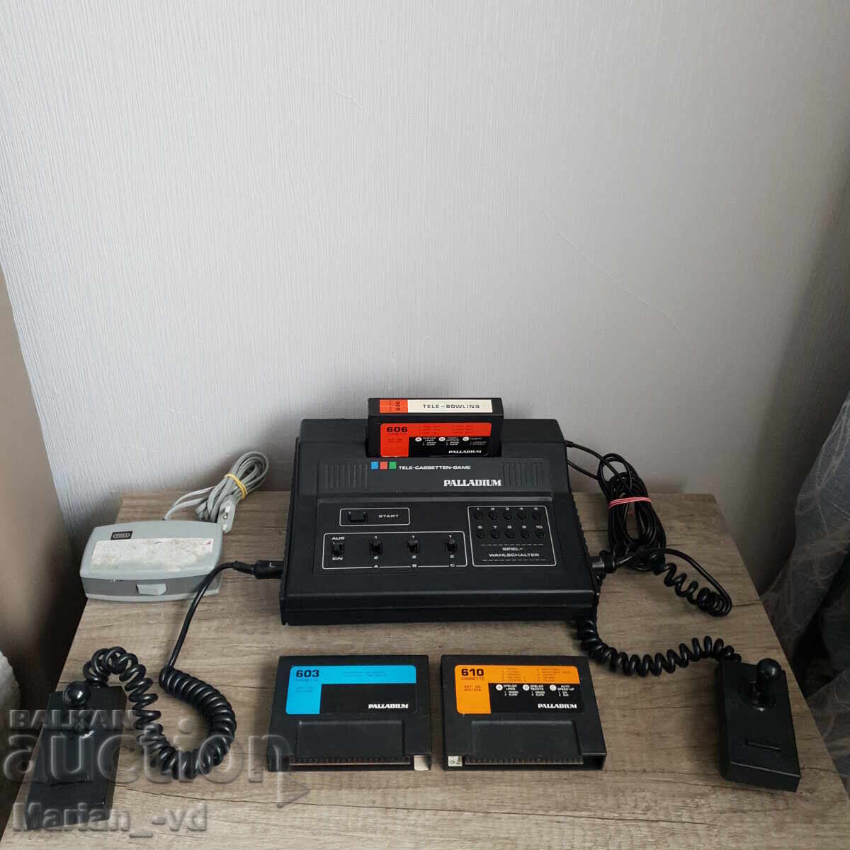 Old German Palladium Tele-Cassetten-Game with price 150.00 BGN | € 76.69 Old German Palladium Tele-Cassetten-Game with price 150.00 BGN | € 76.69