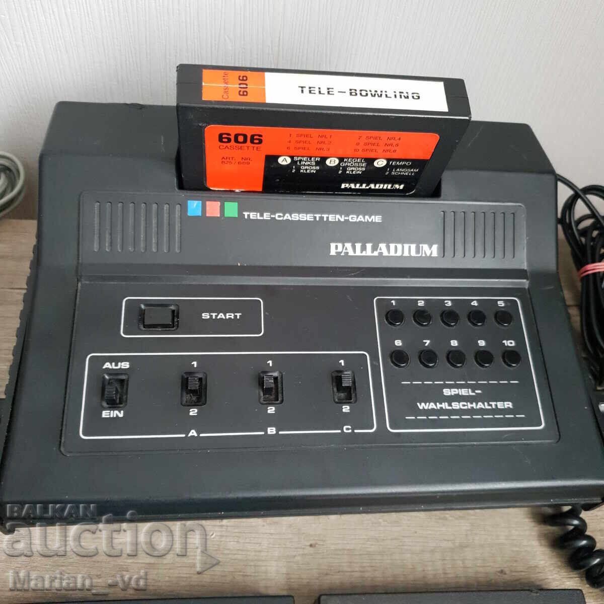 Old German Palladium Tele-Cassetten-Game - 7 Old German Palladium Tele-Cassetten-Game - 7